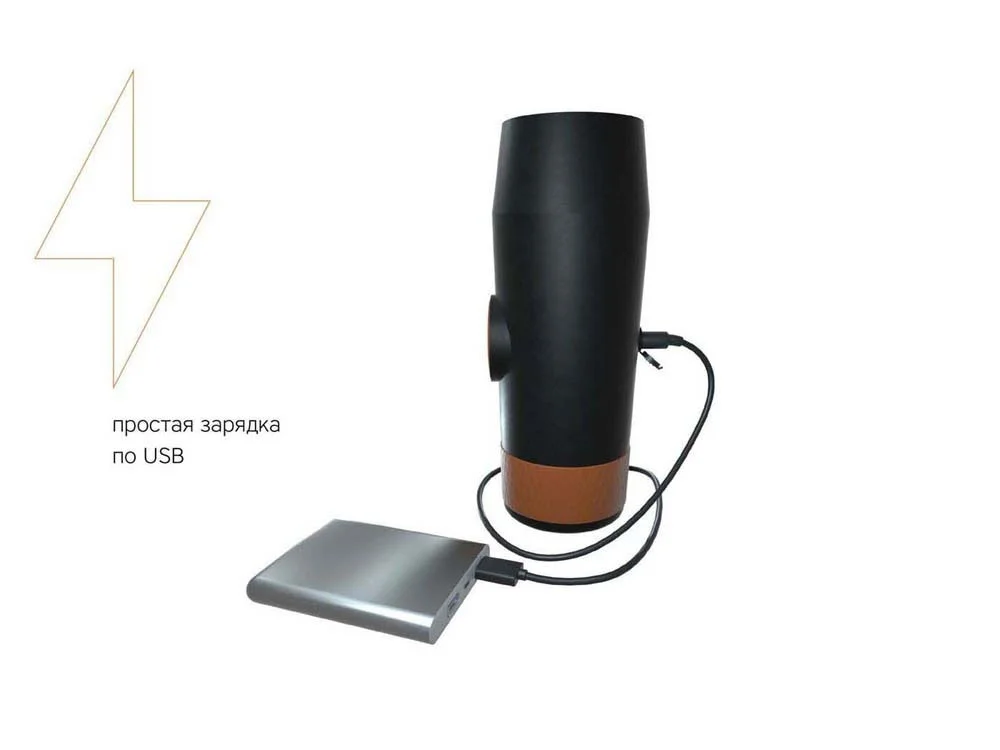 Портативная кофемашина Barista черный 80 мл - фото 3