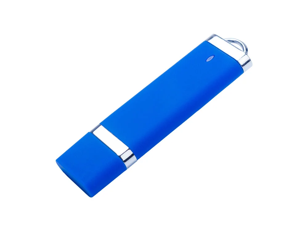 USB 2.0- флешка Орландо soft-touch - фото 1