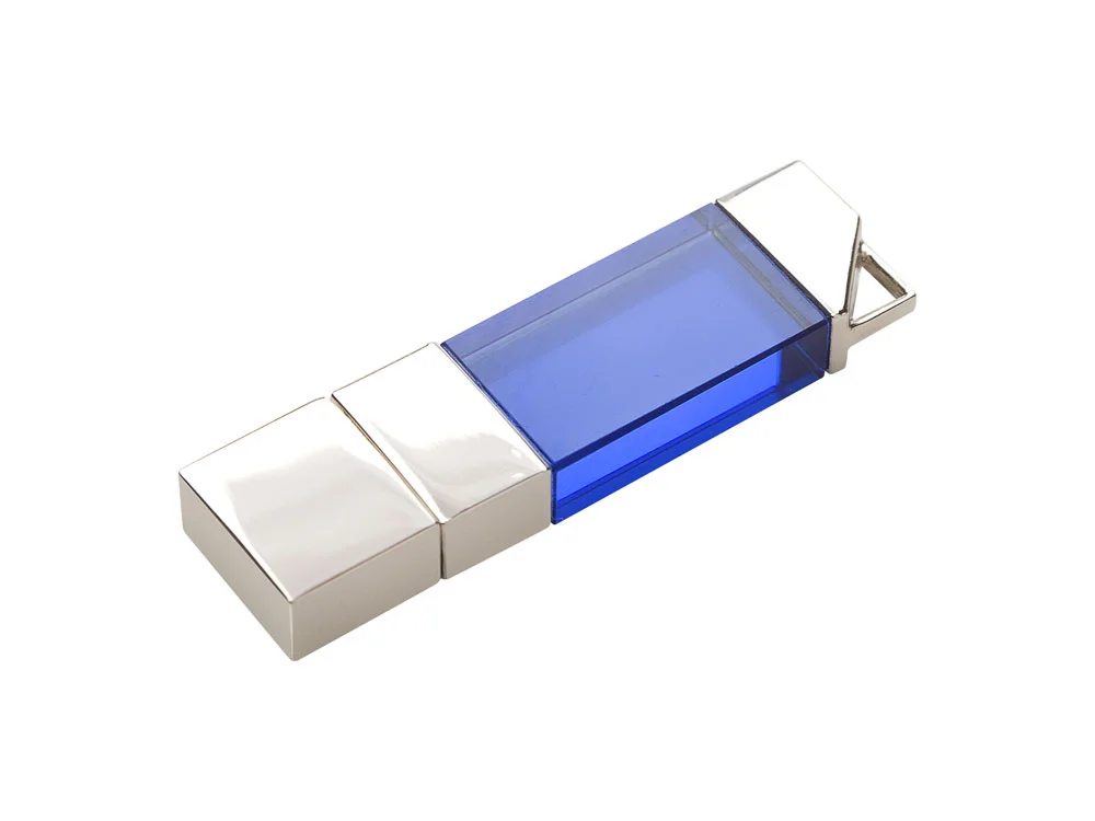 USB 2.0- флешка кристалл мини - фото 1