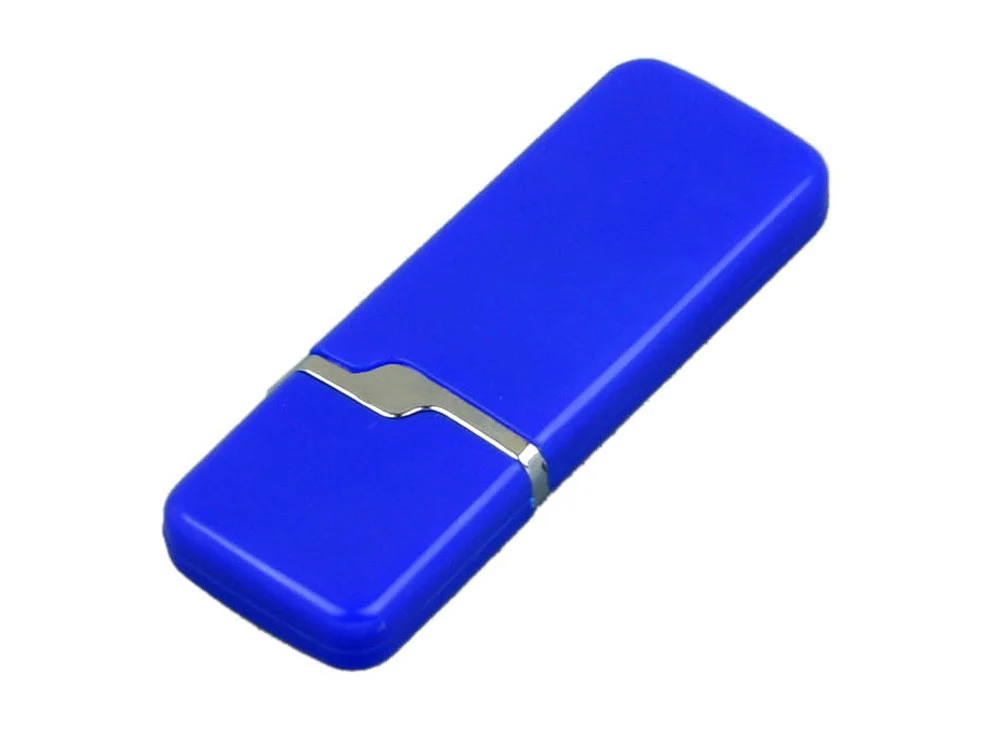 USB 3.0- флешка на 64 Гб с оригинальным колпачком синий 64Gb - фото 3