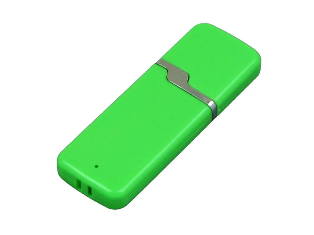 USB 3.0- флешка на 64 Гб с оригинальным колпачком зеленый 64Gb - фото 1