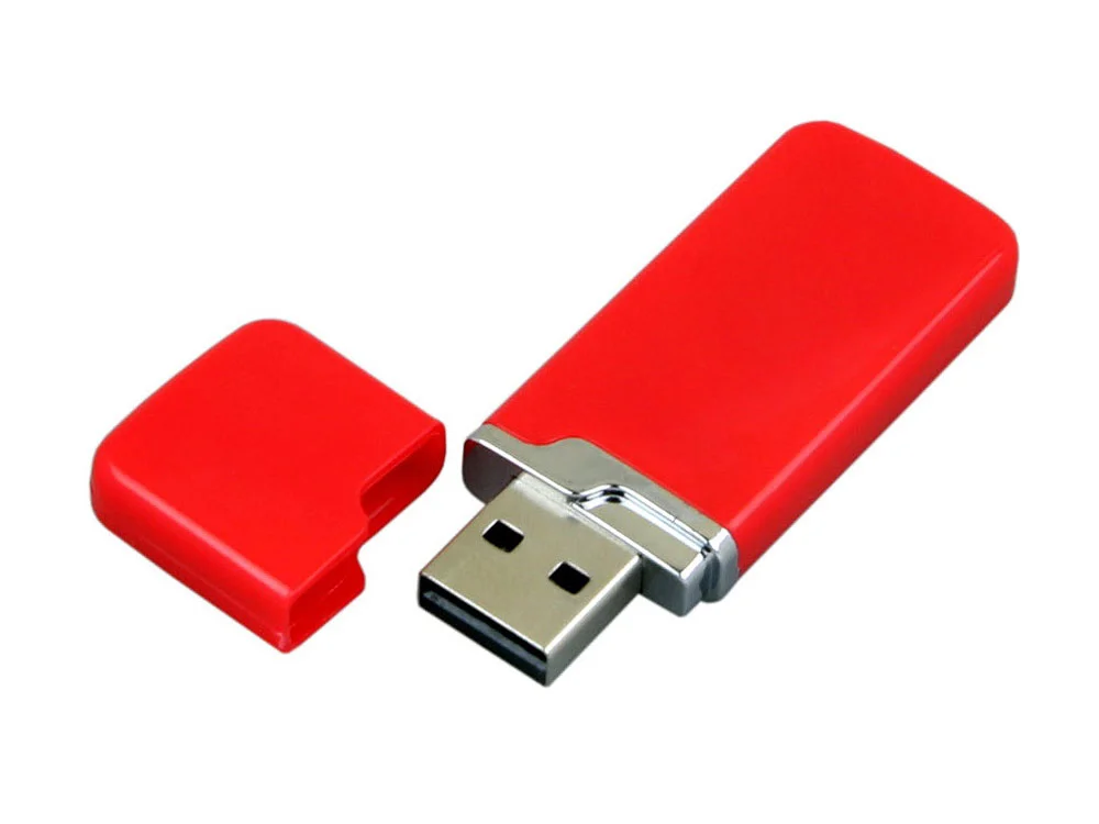USB 3.0- флешка на 128 Гб с оригинальным колпачком красный 128Gb - фото 2