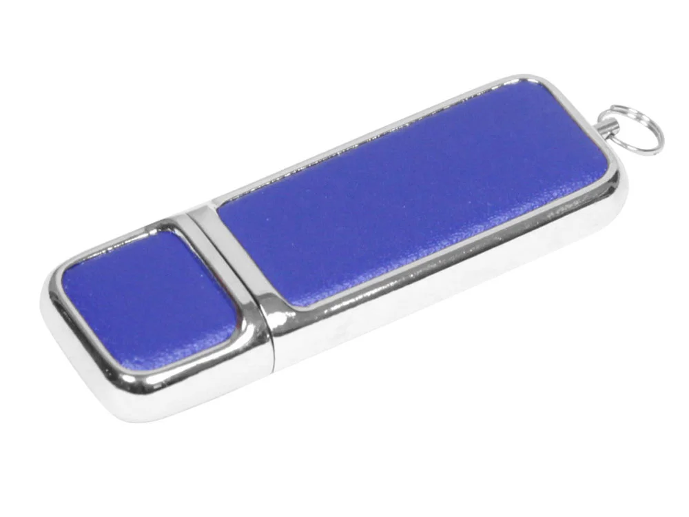 USB 3.0- флешка на 128 Гб компактной формы синий/серебристый 128Gb - фото 1