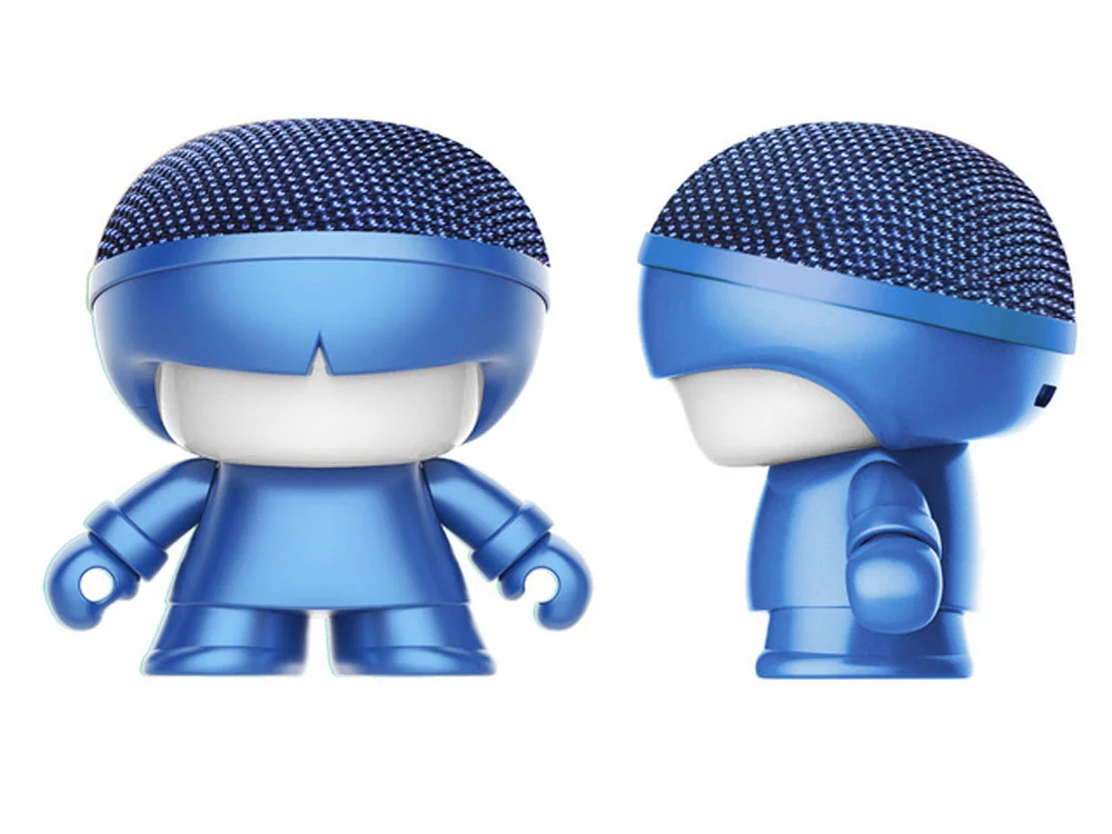 Портативная колонка Bluetooth mini Xboy Metallic синий - фото 2