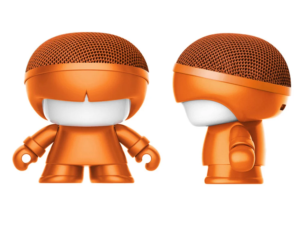 Портативная колонка Bluetooth mini Xboy Metallic оранжевый - фото 2