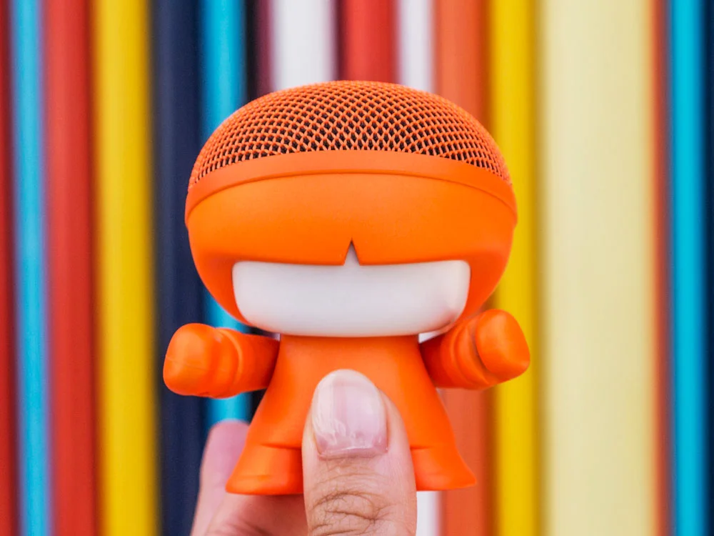 Портативная колонка Bluetooth mini Xboy Metallic оранжевый - фото 3