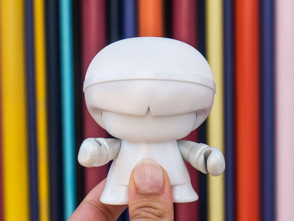 Портативная колонка Bluetooth mini Xboy Metallic белый - фото 2