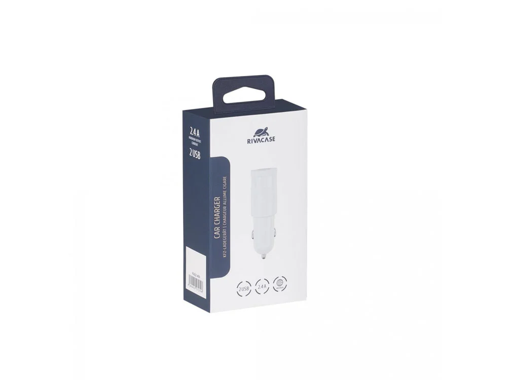 Автомобильное зарядное устройство PS4222 белый - фото 2