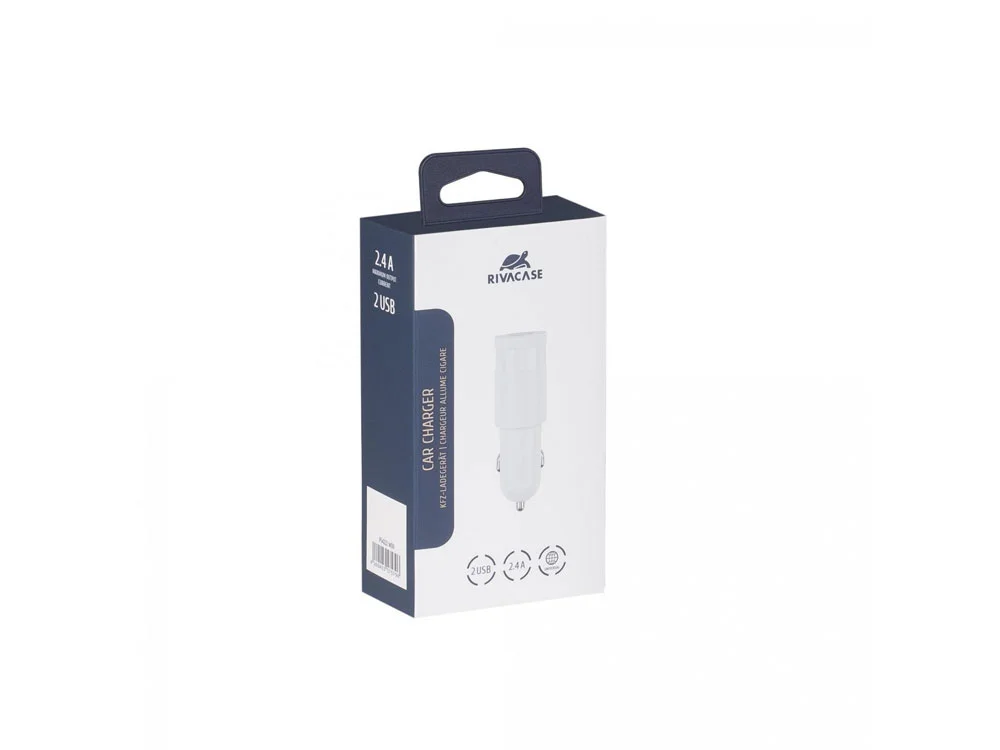 Автомобильное зарядное устройство PS4223 белый - фото 2