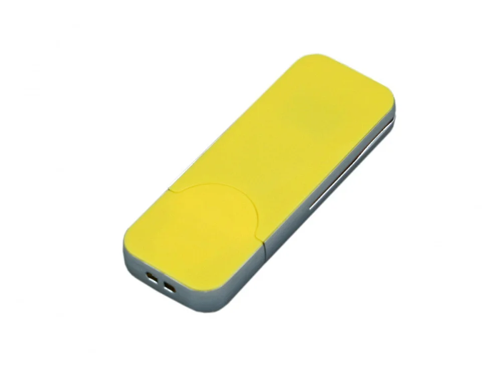 USB 2.0- флешка на 64 Гб в стиле I-phone желтый 64Gb - фото 1