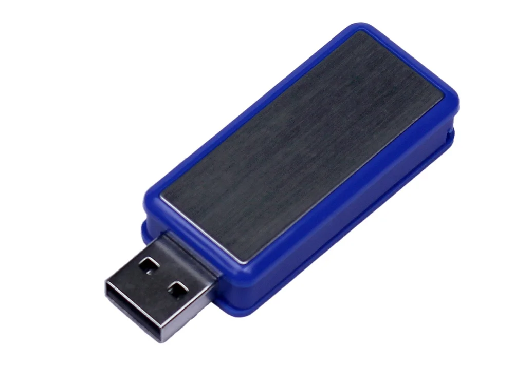 USB 3.0- флешка промо прямоугольной формы выдвижной механизм - фото 4