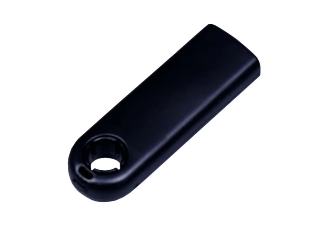 USB 3.0- флешка промо на 64 Гб прямоугольной формы выдвижной механизм черный 64Gb - фото 2