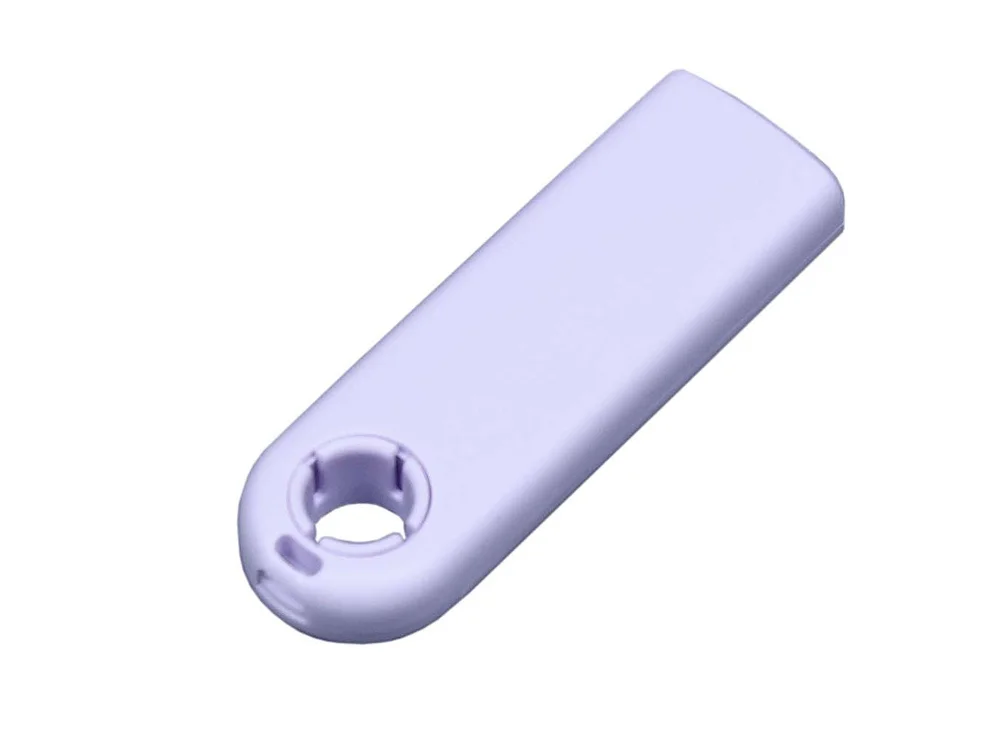 USB 3.0- флешка промо на 64 Гб прямоугольной формы выдвижной механизм белый 64Gb - фото 2
