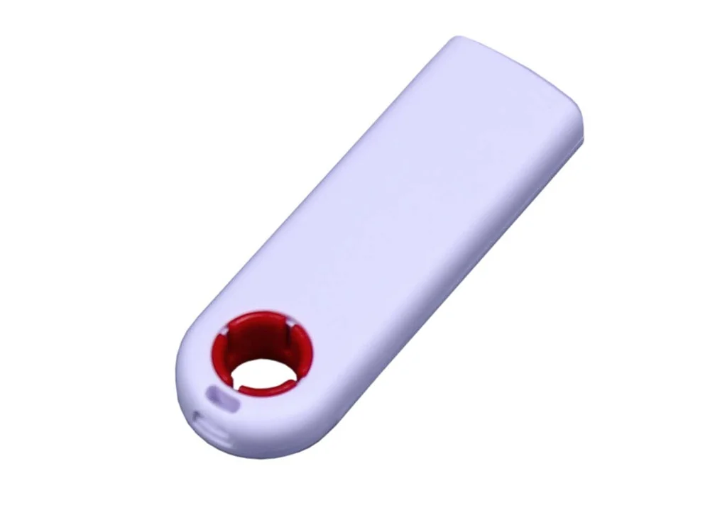 USB 3.0- флешка промо на 64 Гб прямоугольной формы, выдвижной механизм - фото 2