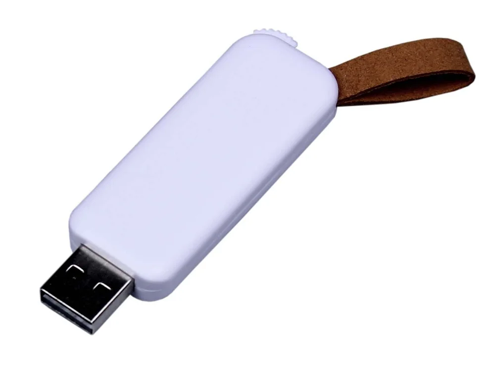 USB 3.0- флешка промо прямоугольной формы выдвижной механизм - фото 1