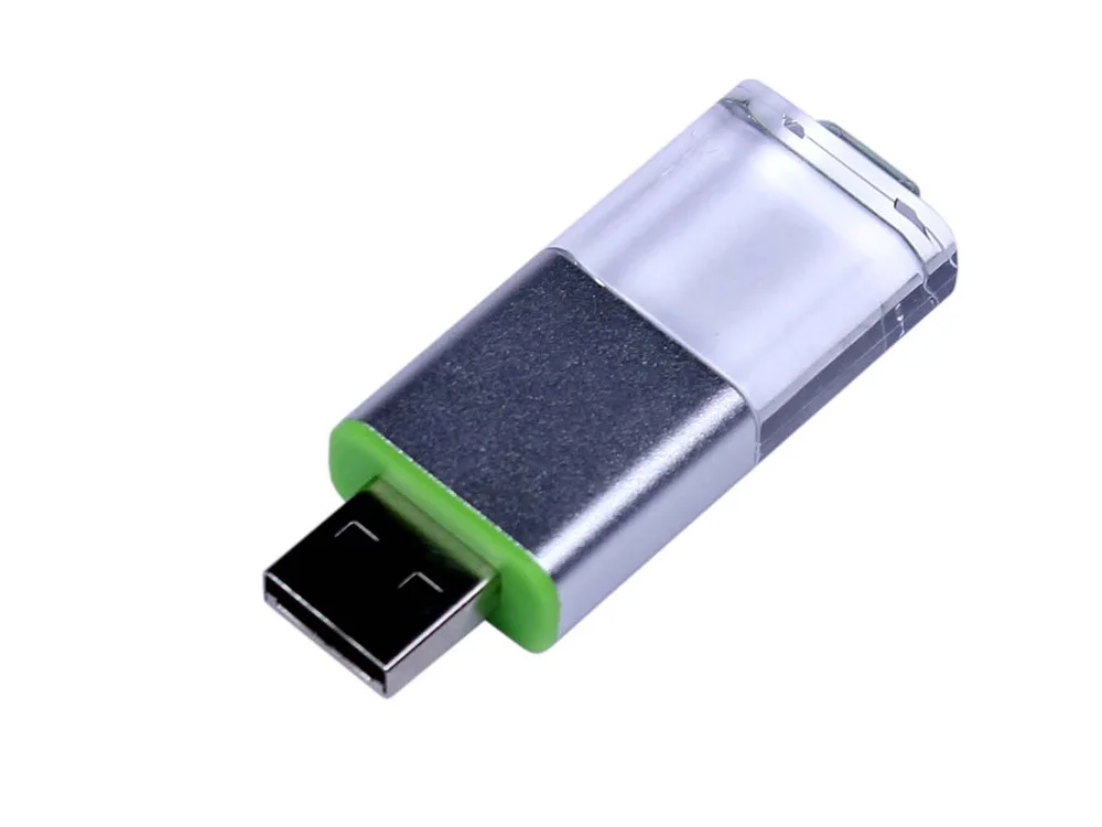 USB 2.0- флешка промо прямоугольной формы выдвижной механизм - фото 6