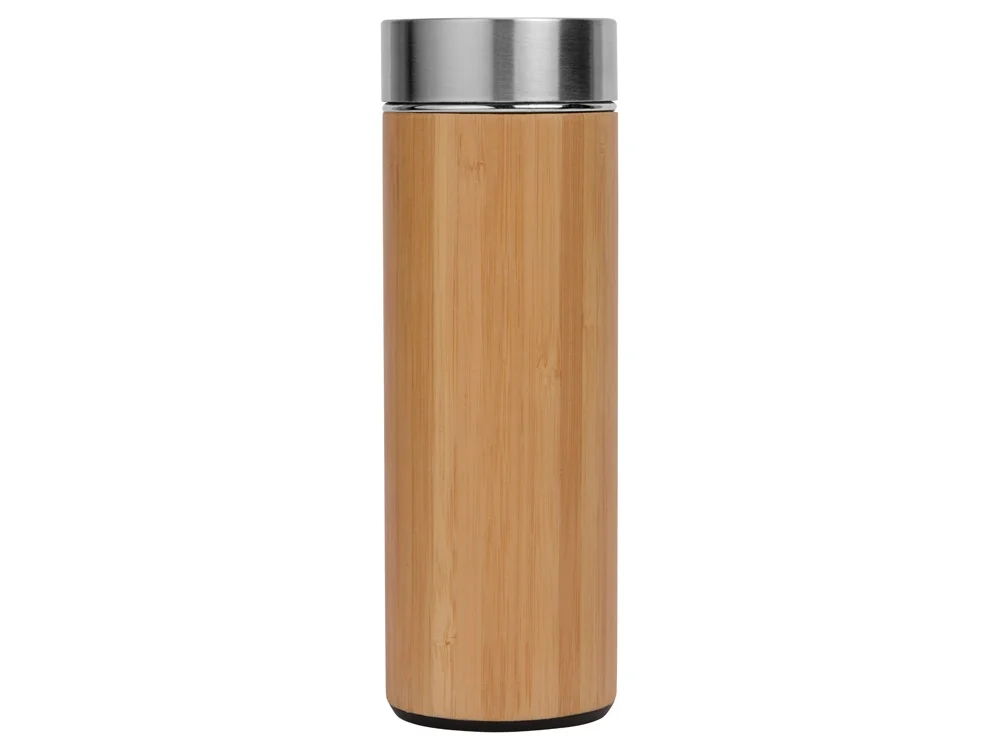Вакуумный термос «Moso» из бамбука, натуральный, 400 мл - фото 3