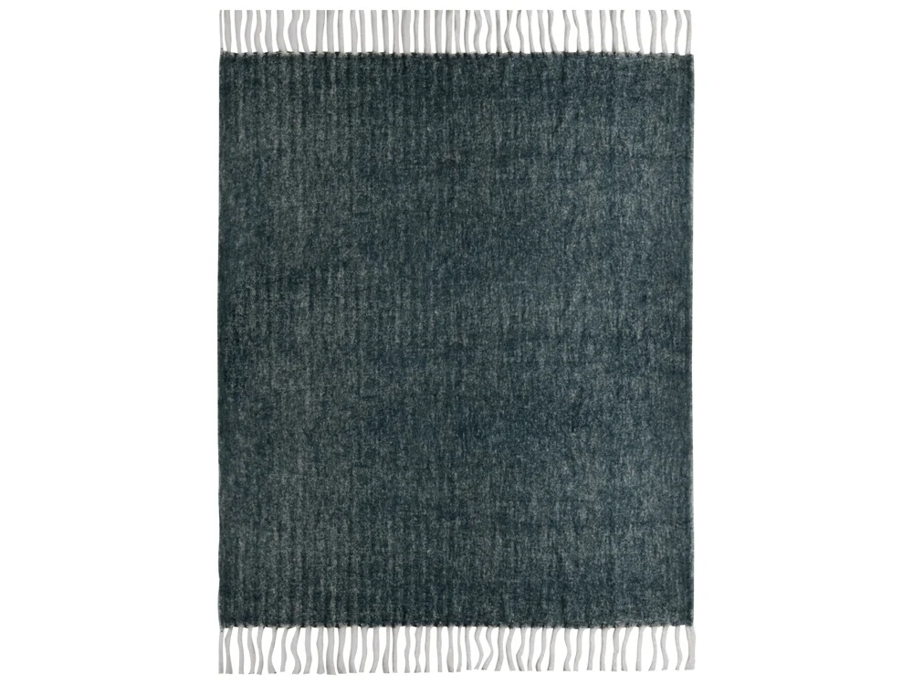 Плед «Warmy» с шерстью, темно-синий - фото 6