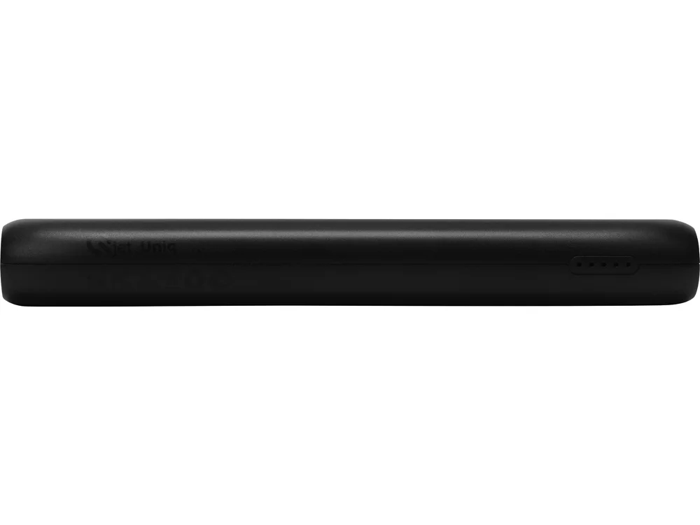 Беспроводное портативное зарядное устройство с зарядной станцией «UnIQ», 10000 mAh, черный - фото 11