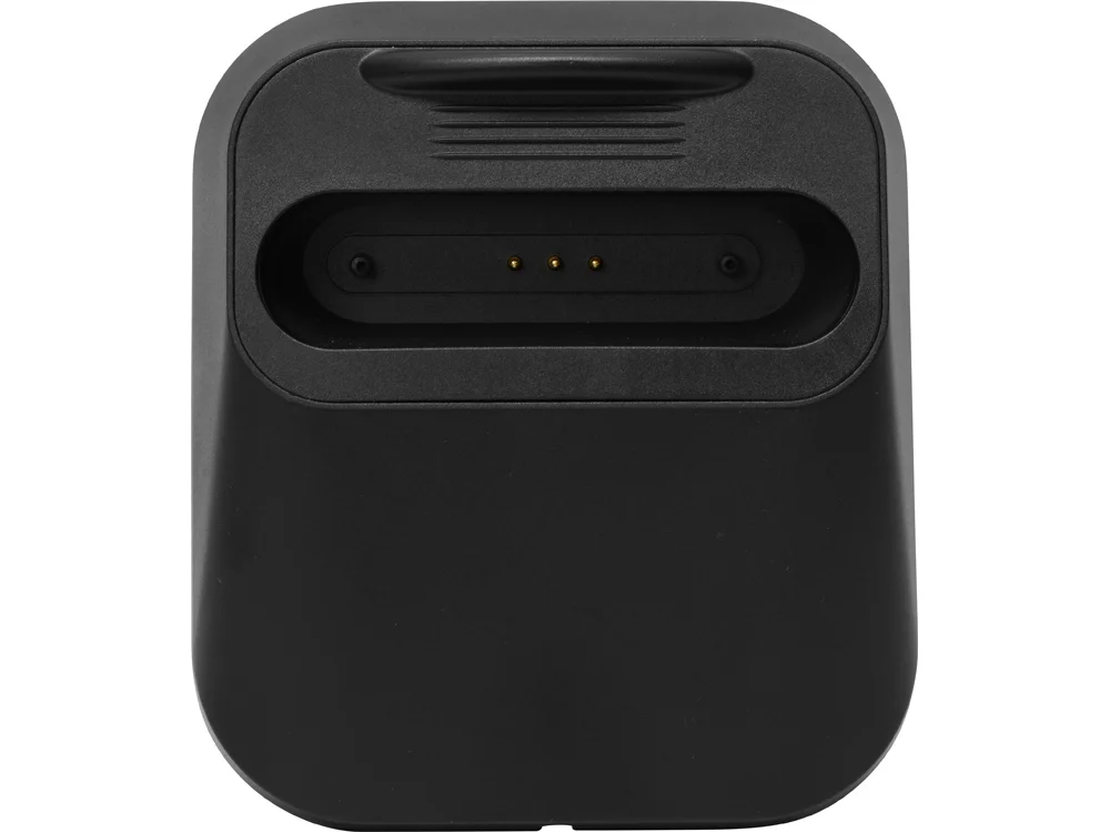 Беспроводное портативное зарядное устройство с зарядной станцией «UnIQ», 10000 mAh, черный - фото 16
