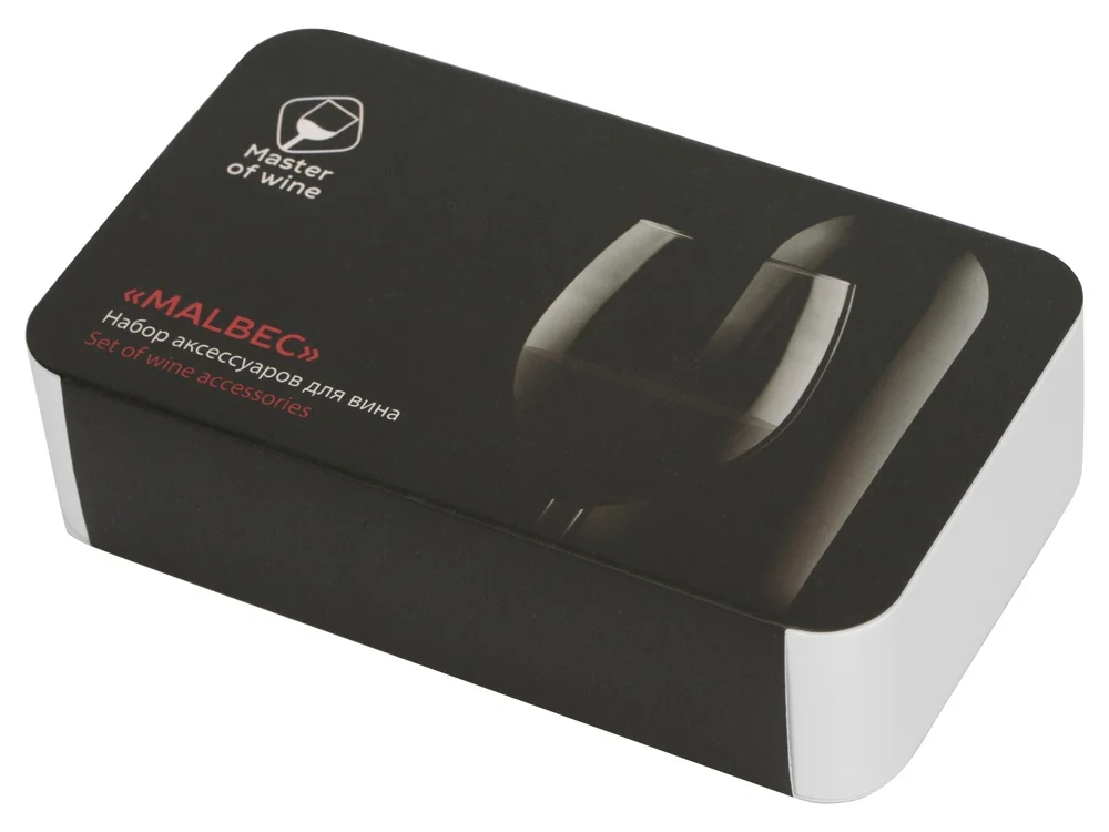 Набор аксессуаров для вина «Malbec», черный - фото 10