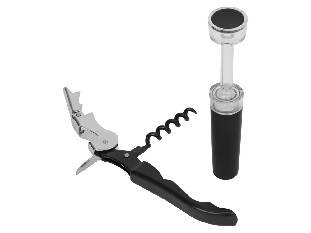 Набор аксессуаров для вина «Malbec», черный - фото 3