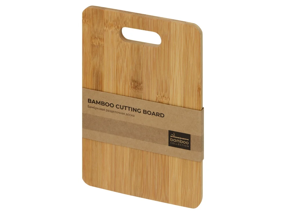 Разделочная доска из бамбука Mary S натуральный - фото 4