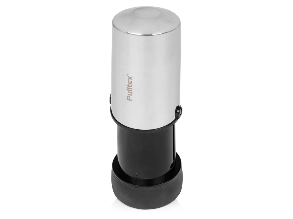 Вакуумный насос-пробка для вина Vacuum серебристый - фото 3