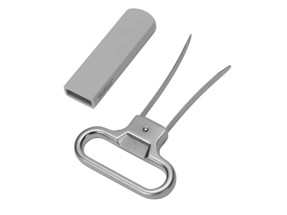 Откупориватель винных пробок Lamas серебристый/серый - фото 2