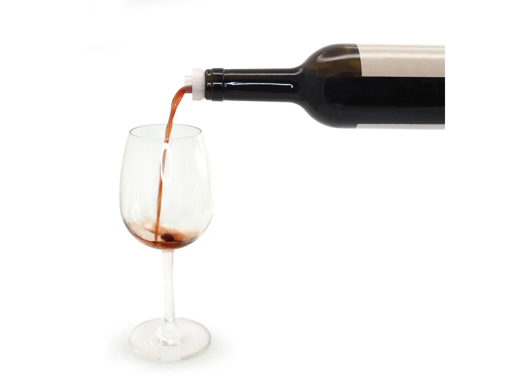 Пробка-каплеуловитель 2-в-1, черный/белый - фото 3