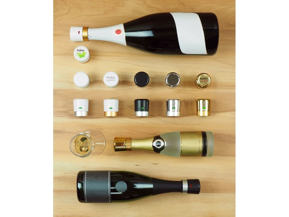 Пробка для шампанского Giro белый/золотистый - фото 2