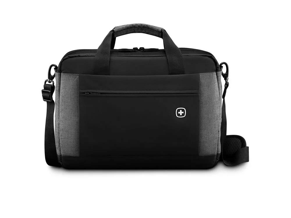 Портфель Underground для ноутбука 16 черный/серый - фото 2