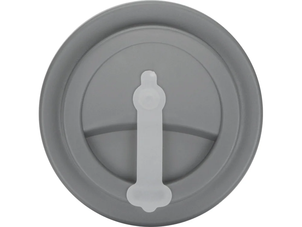 Пластиковый стакан с двойными стенками Take away белый/серый 350 мл - фото 5