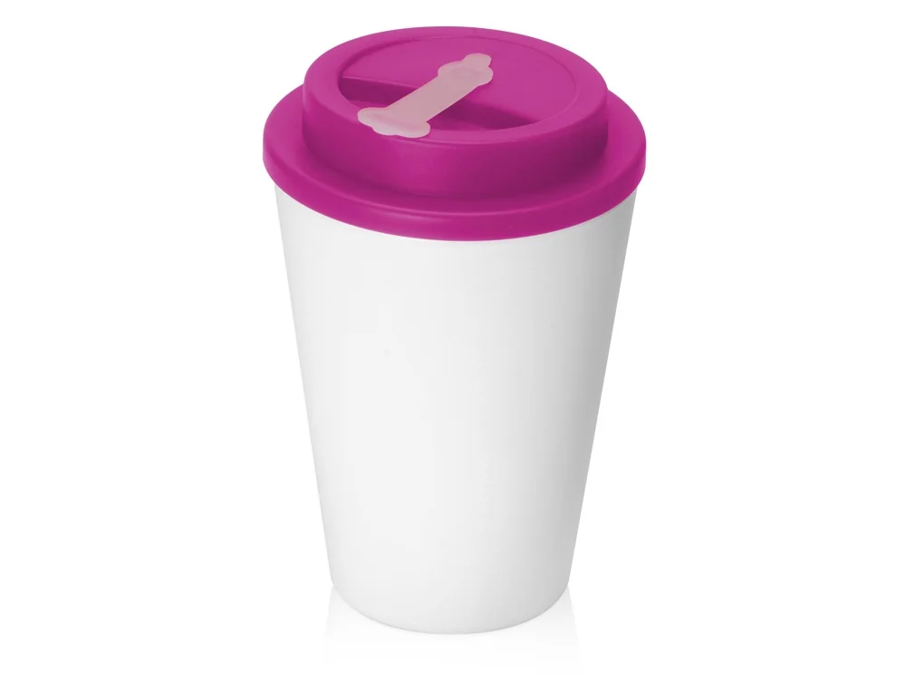 Пластиковый стакан с двойными стенками Take away - фото 12