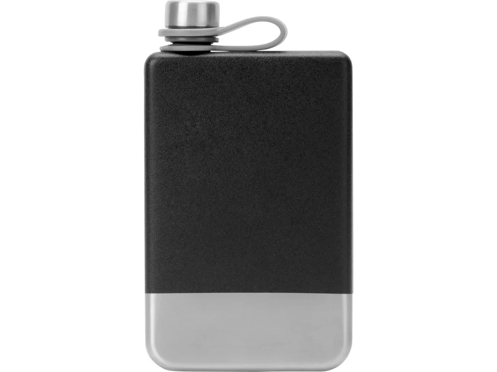 Фляжка с матовым покрытием Patagonia черный/серебристый 250 мл - фото 5