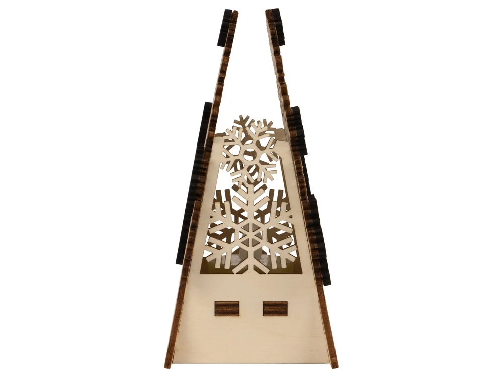 Декоративная фигура Ель с электрической свечой Натуральный - фото 4