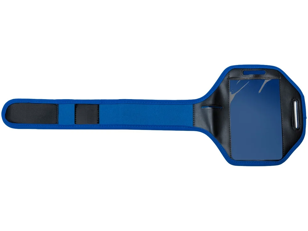 Наручный чехол Gofax для смартфонов ярко-синий/черный - фото 2