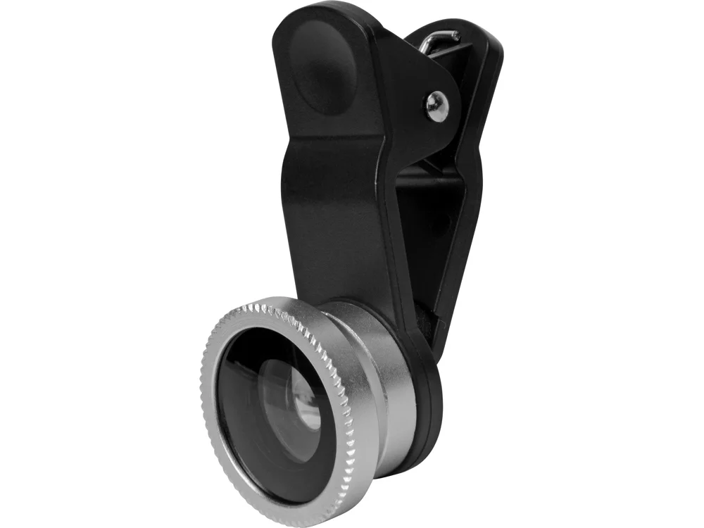 Набор линз для смартфона Vision черный серебристый - фото 4