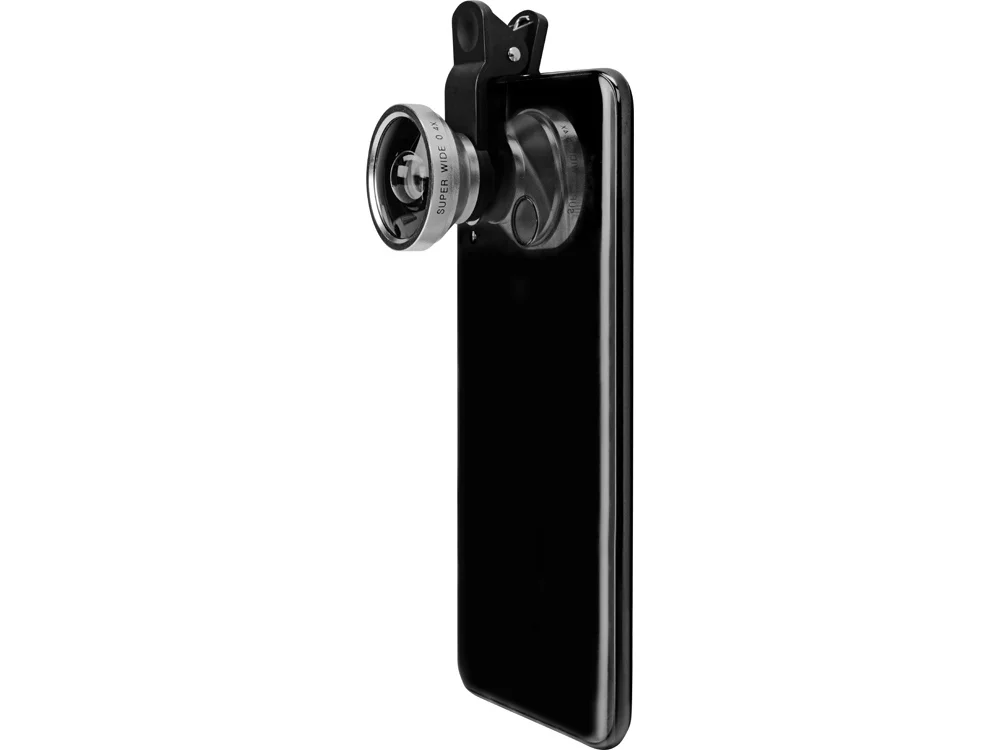 Набор линз для смартфона Vision черный серебристый - фото 9