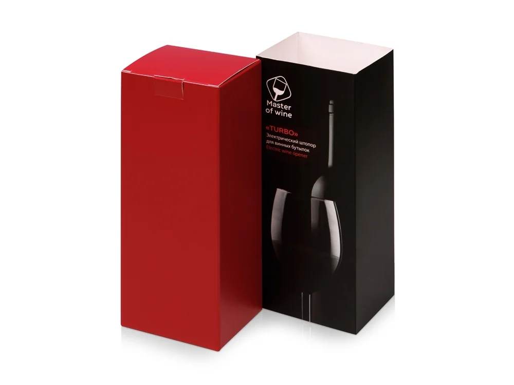 Электрический штопор для винных бутылок Turbo белый - фото 14
