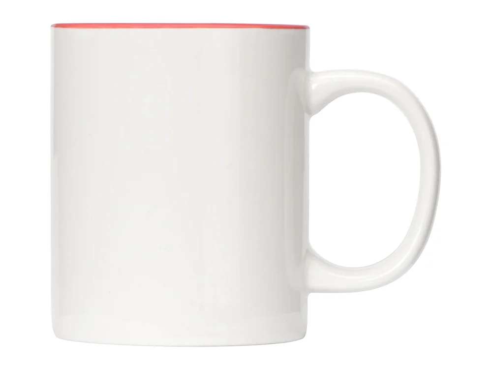 Кружка «Sublime Color XL» для сублимации, белый/красный, 440 мл - фото 2