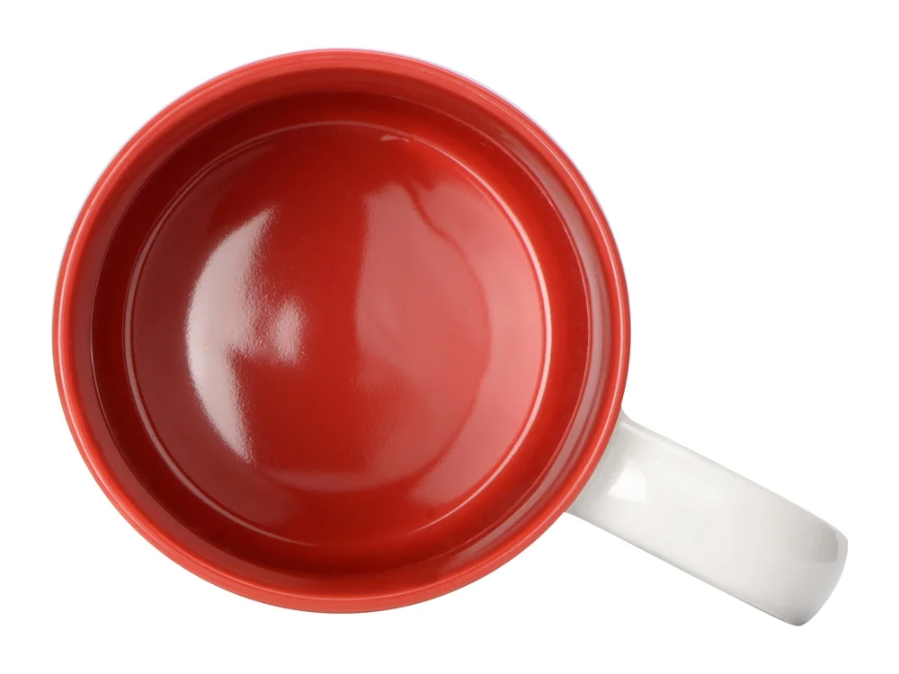 Кружка «Sublime Color XL» для сублимации, белый/красный, 440 мл - фото 3