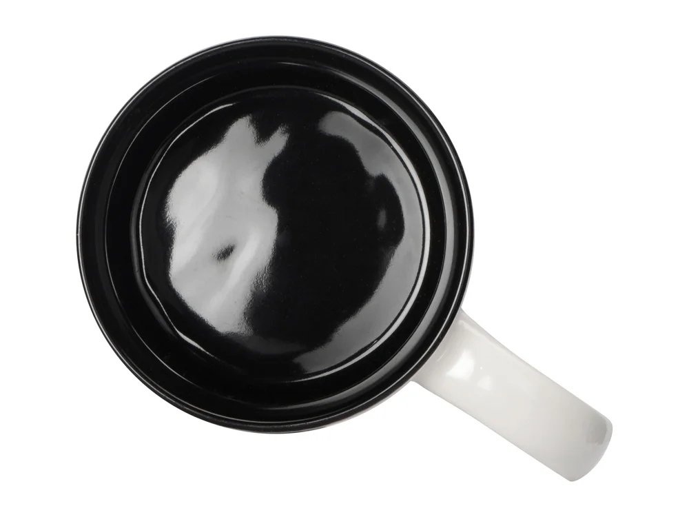 Кружка Sublime Color XL для сублимации белый/черный 440 мл - фото 3