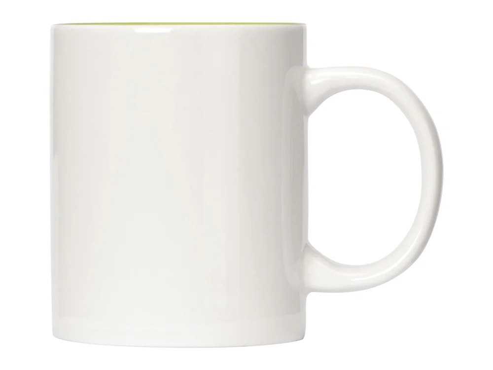 Кружка «Sublime Color XL» для сублимации, белый/зеленое яблоко, 440 мл - фото 2
