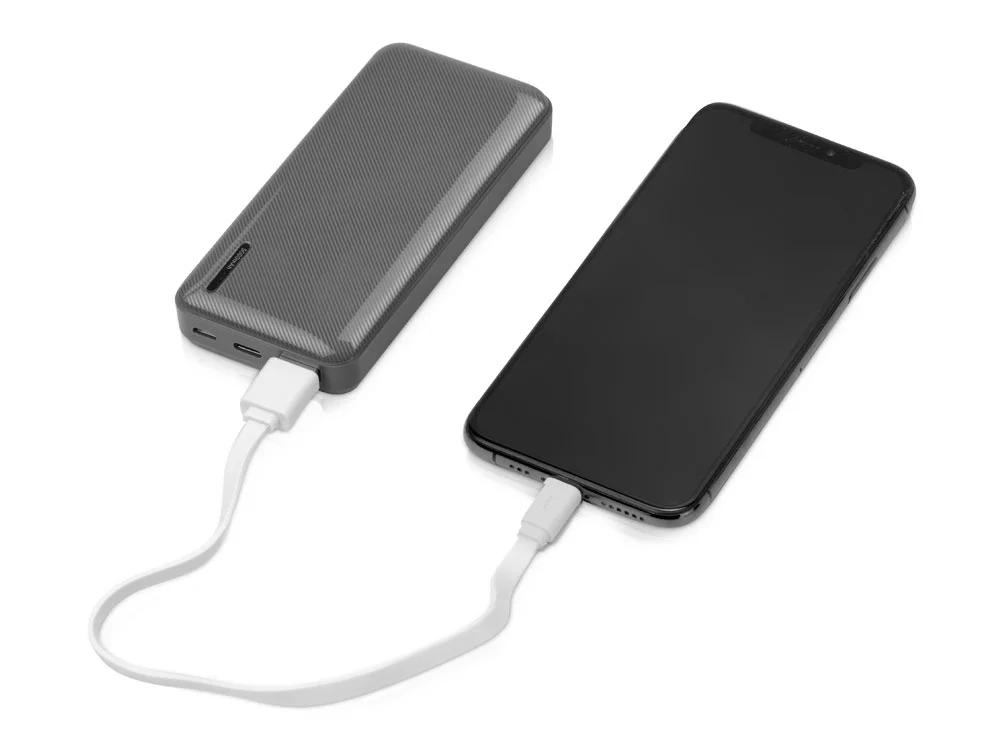 Внешний аккумулятор Mini-10 10000 mAh серый - фото 2