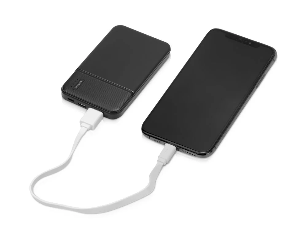 Внешний аккумулятор Mosaic 5000 mAh черный - фото 2