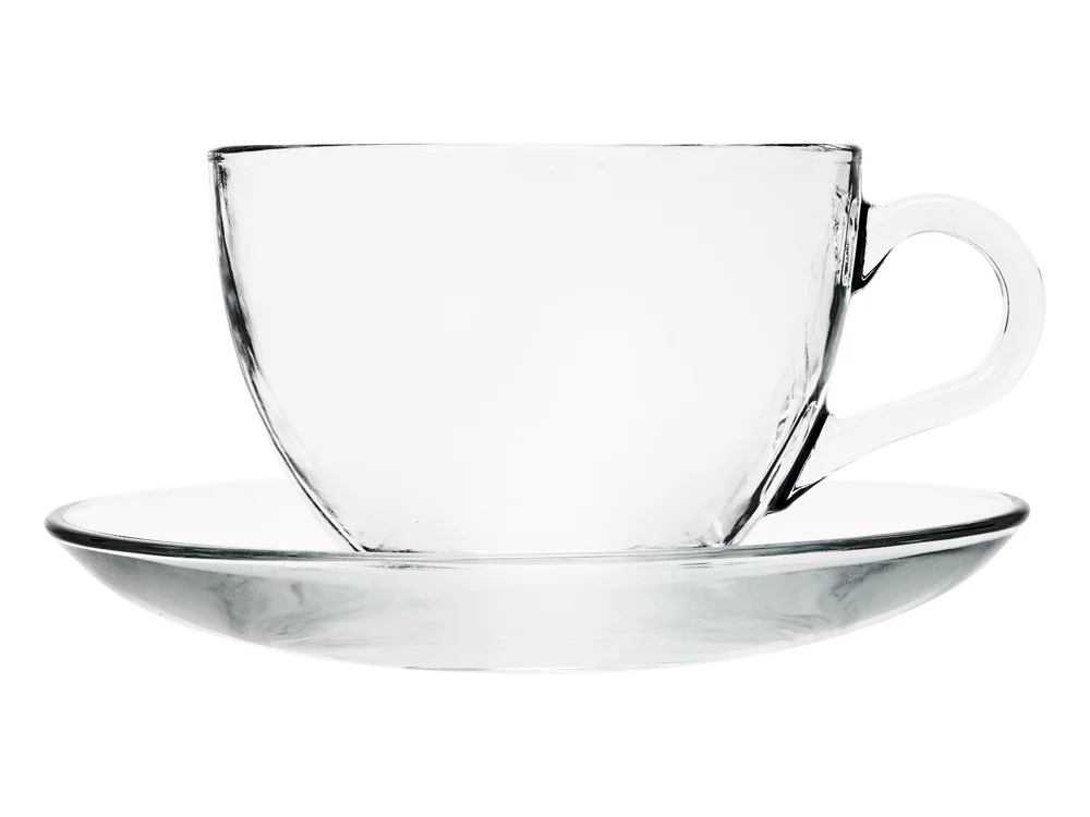 Чайная пара Britain прозрачный 210 мл - фото 2