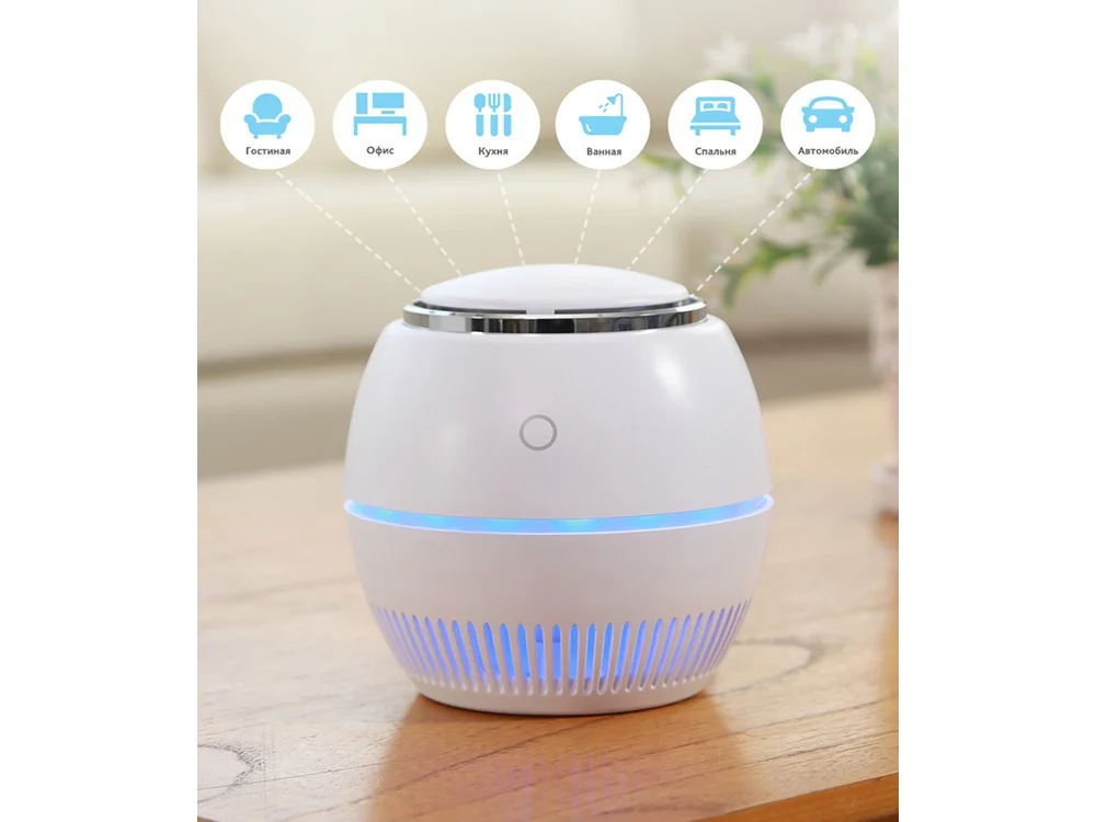 Переносной очиститель обеззараживатель белый - фото 6