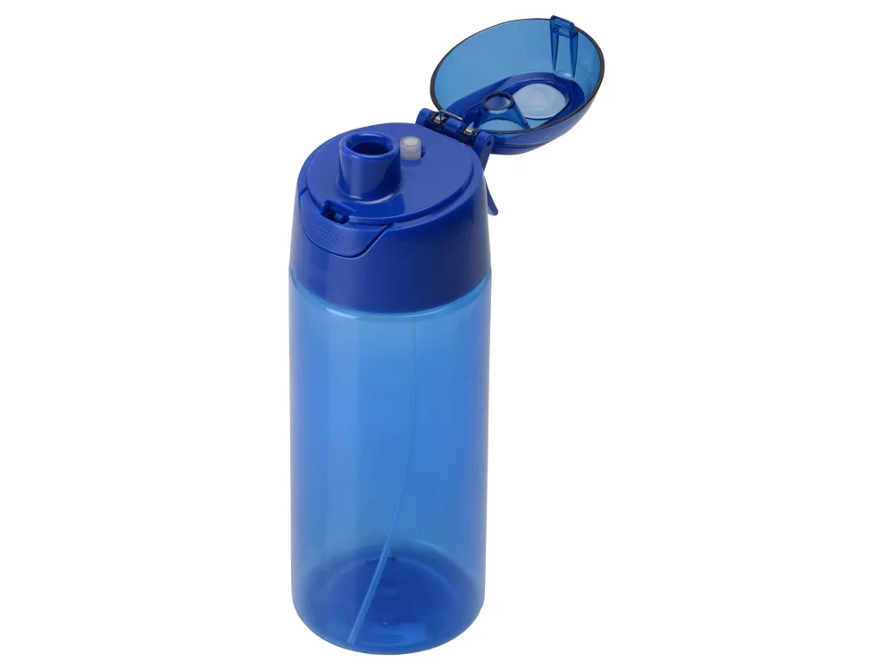 Спортивная бутылка с пульверизатором Spray синий 600 мл - фото 2
