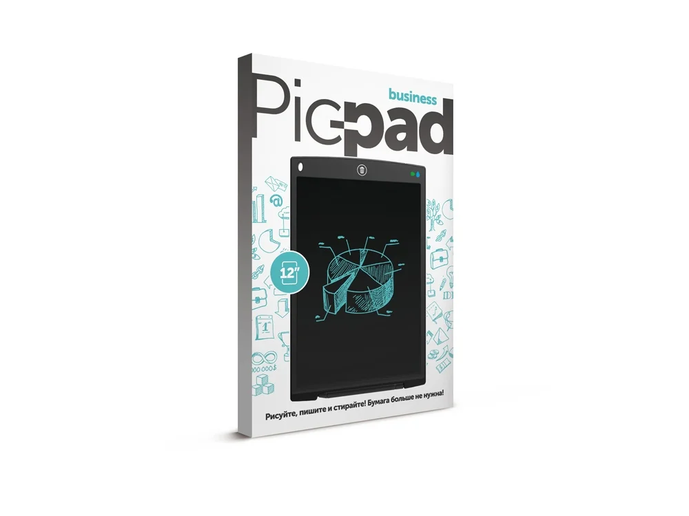 Планшет для рисования Pic-Pad Business Big с ЖК экраном черный - фото 3